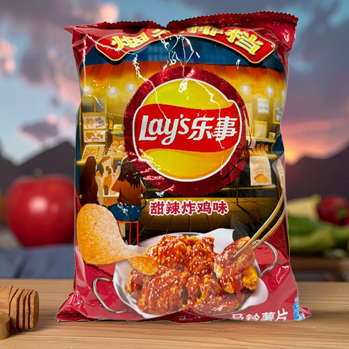 LAYS SWEET&SPICY FRIED CHICKEN FLAVOR